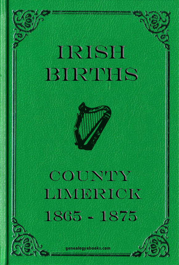 Genealogy Ebooks Limerick Births 186575 M Z
